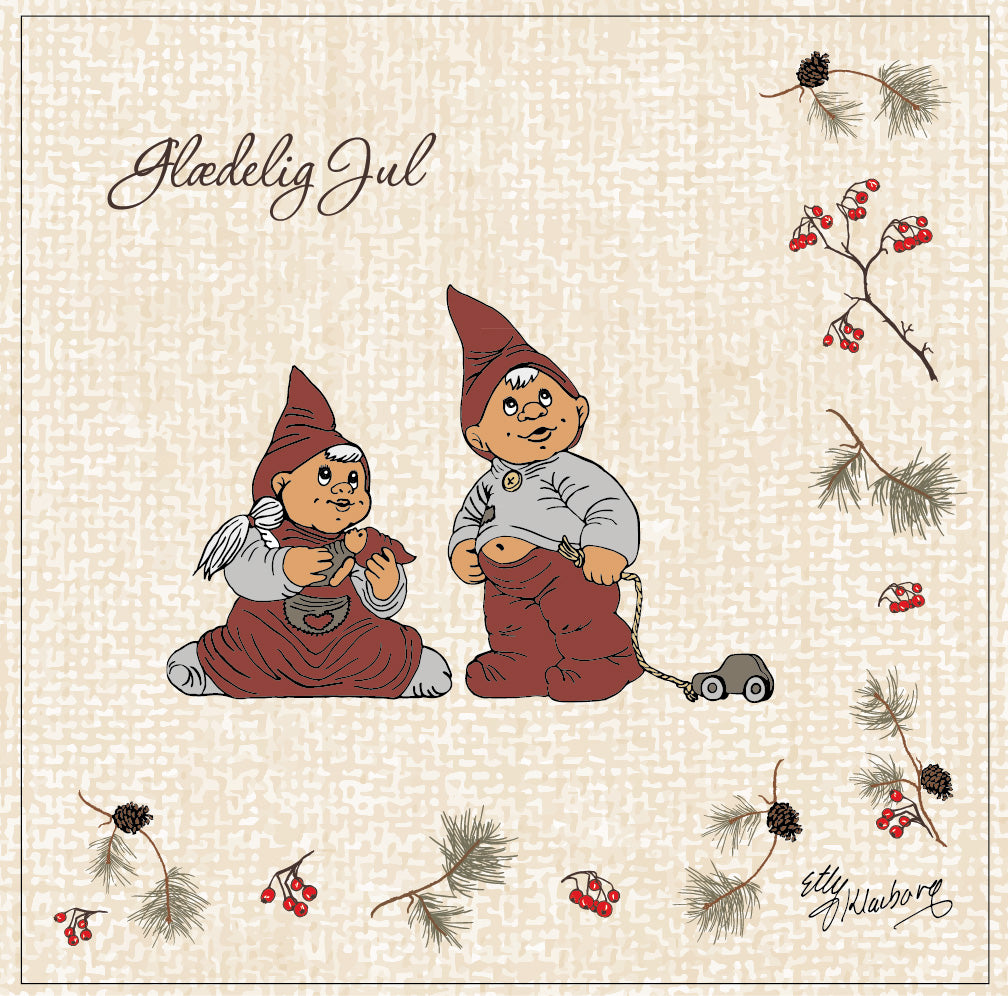 Bette Etly & Bror Peter papirservietter